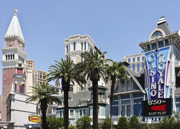 Vista del Casino Royale, Las Vegas, Nevada — Foto Stock