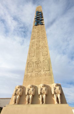 A Daytime View of the Luxor Monument clipart