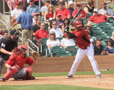 Arizona Diamondbacks Right Handed Batter Tony Abreu clipart