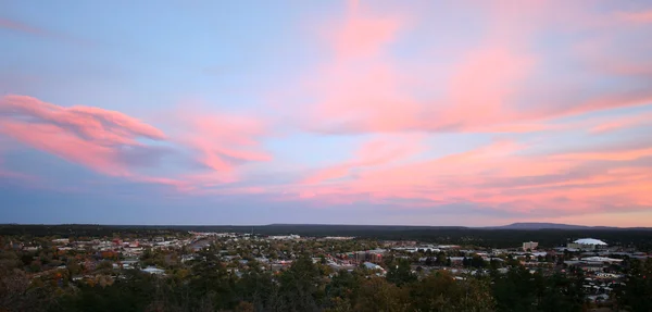 A Gorgeous Twilight Sky Over Flagstaff, Arizona — Stock Photo, Image