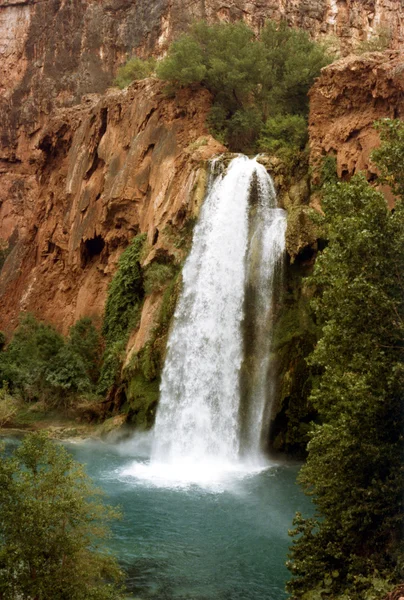 A View of Havasu Falls in Havasu Canyon, Arizona — Stock Photo, Image