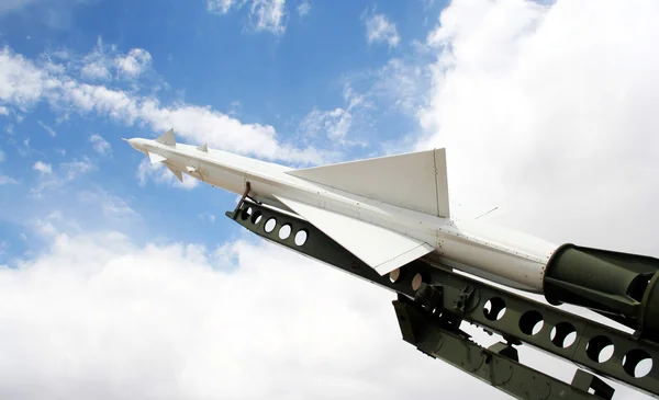 A Nike Ajax Missile and Launcher — Stock Photo, Image