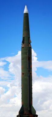 A Pershing II Missile Against the Sky clipart