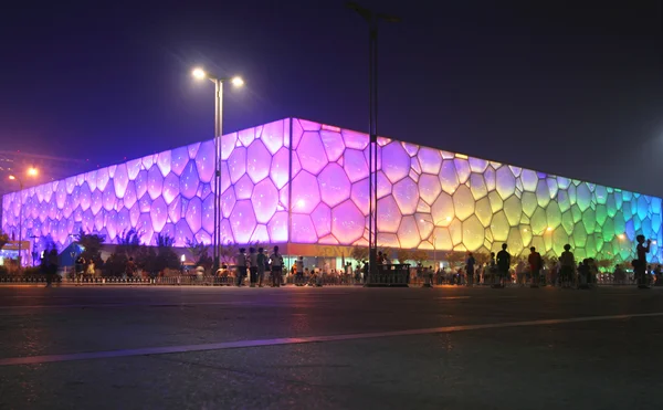 Una vista del Cubo, Parque Nacional Olímpico, Beijing, China . — Foto de Stock