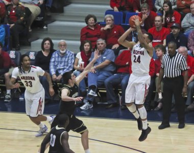 3 arizona tarafından atış noktası brendon lavanta wildcat