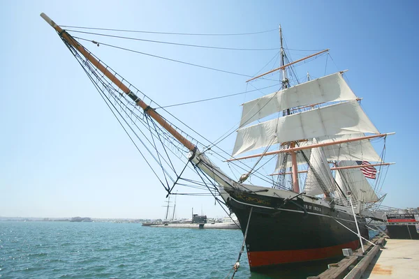 A View of the Star of India Merchant Sailing Ship — Stock Photo, Image