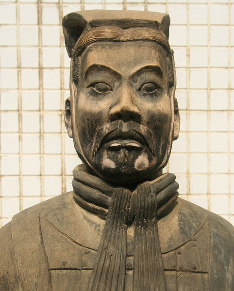 A Terracotta Army Soldier, Xi'an, Shaanxi, China
