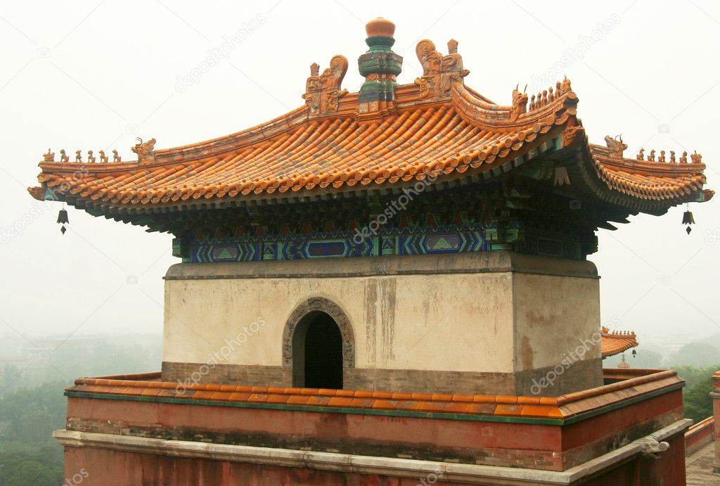 An Example of Chinese Architecture at the Summer Palace