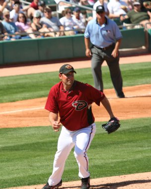 Arizona diamondbacks hemen teslim sürahi brandon webb