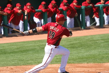 Chris snyder yarasalar arizona diamondbacks oyunu
