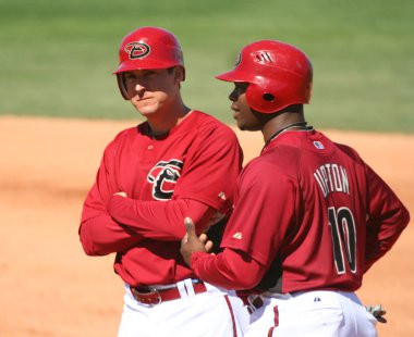 Arizona diamondbacks kelly johnson ve justin upton