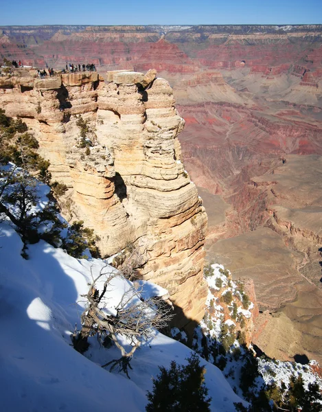 Ein grandioser Canyon-Blick vom Matherpunkt — Stockfoto