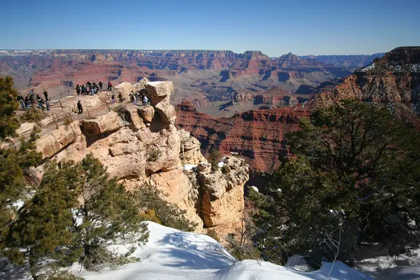 A Grand Canyon View from Mather Point — Stock Photo, Image