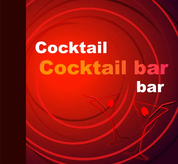 Modèle de bar à cocktails — Photo