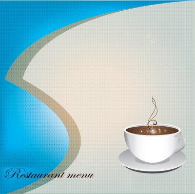 Vector coffee Menu for your coffee club or bar clipart