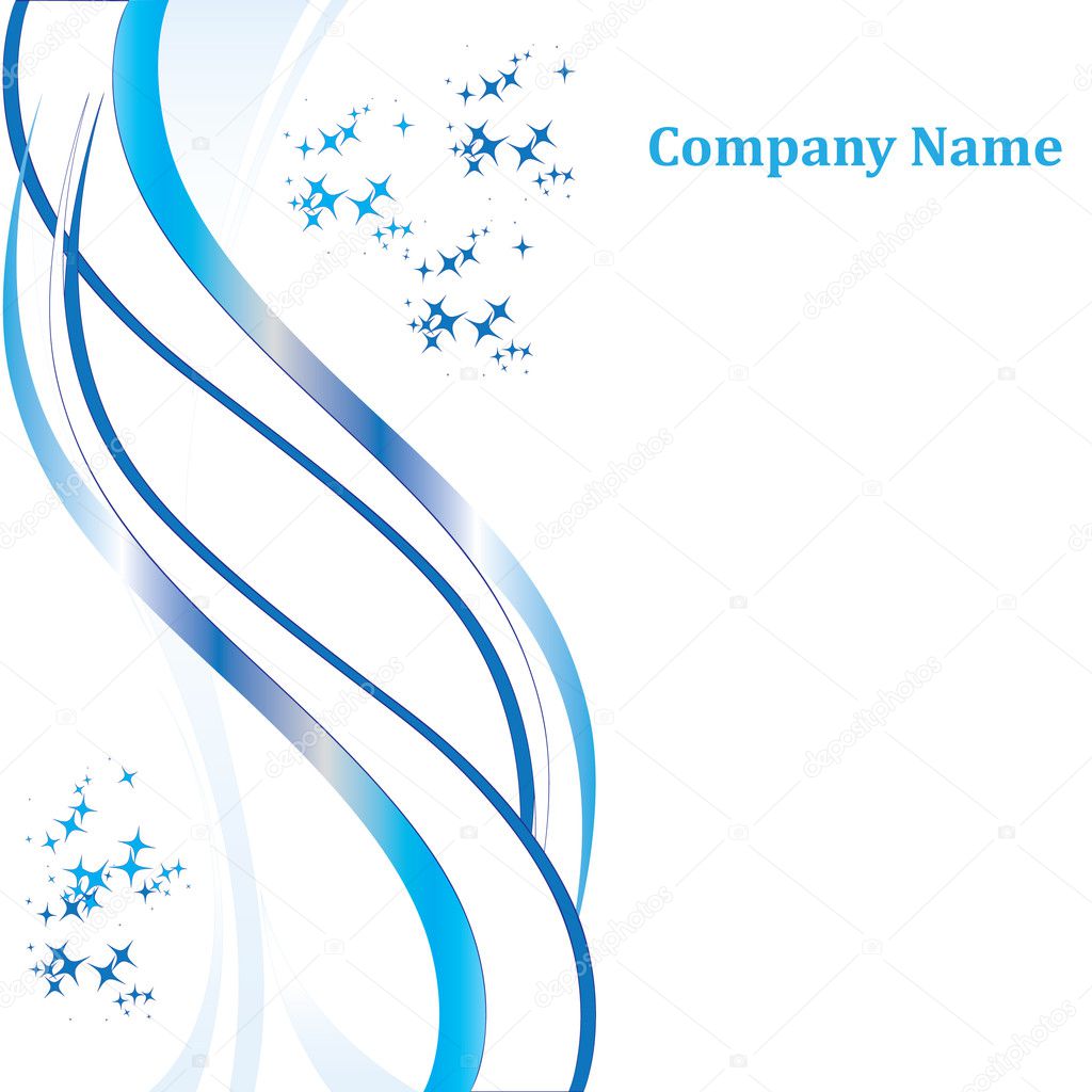 Snow blank. Company blank for your company