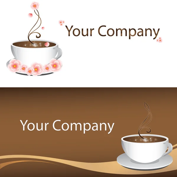 Логотип для вашего кофе-клуба или бара — стоковый вектор