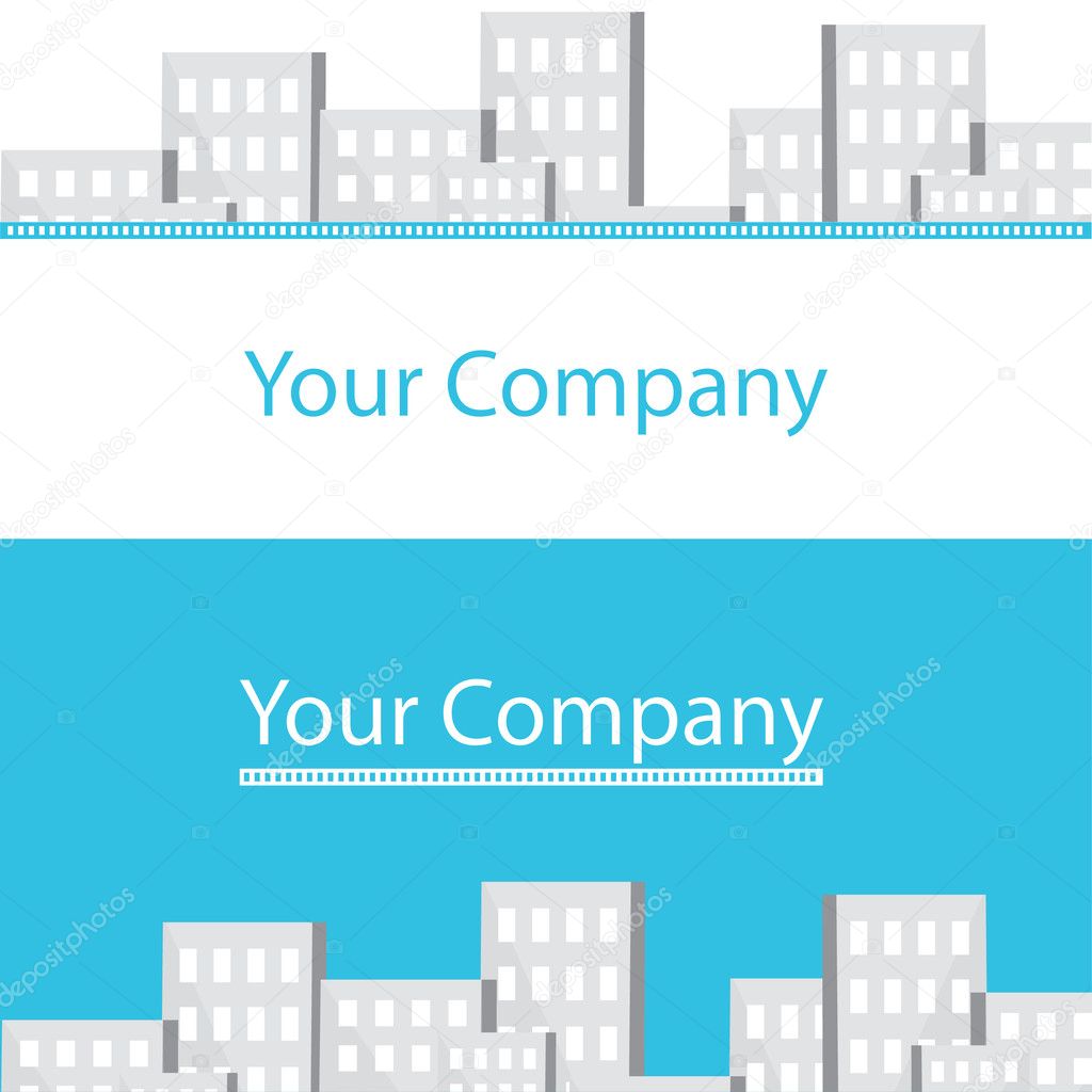Real estate business cards for your company