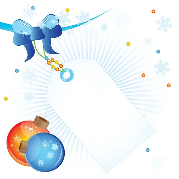 Illustrazioni di Natale per il tuo negozio o banner web — Vettoriale Stock