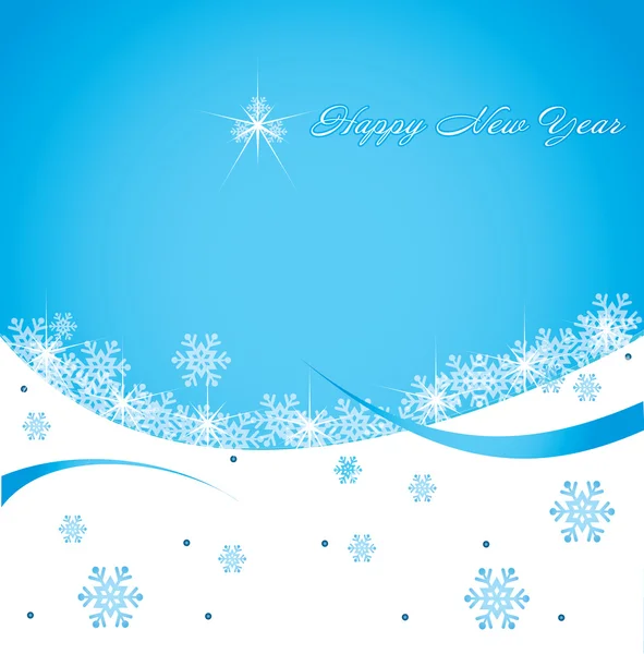 Snow blank for your print or your company — Stock Vector