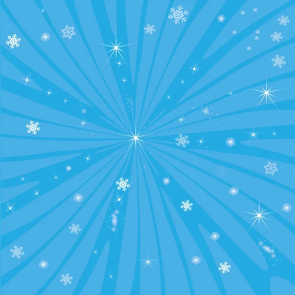 星星蓝色的背景为 web 站点或打印 — 图库矢量图片