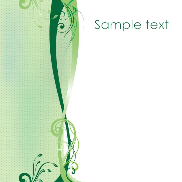 Nature.green papier végétal pour la conception créative ou pour l'entreprise vierge — Image vectorielle