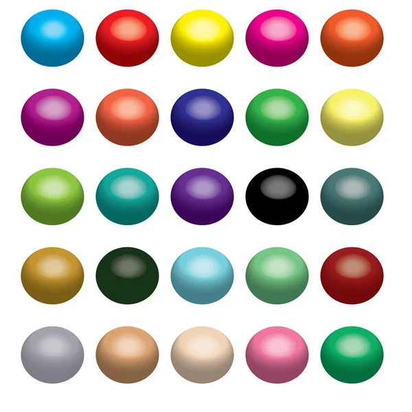 Stock vector 3d balls for design or sites abstract art