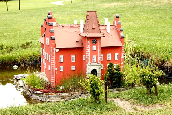 Modelo del castillo de Cervena Lhota — Foto de Stock