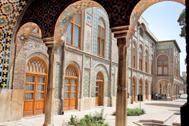 Golestan palace, Tehran, Iran clipart