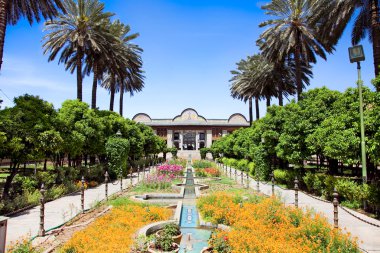 Bagh-e Narenjestan Garden,Iran clipart