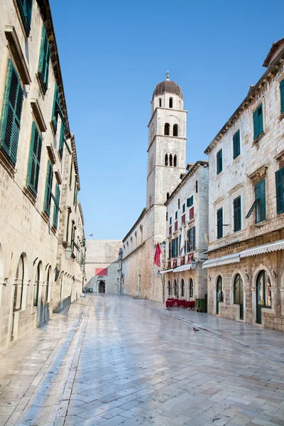 Dubrovnik, placa sradun ana cadde — Stok fotoğraf