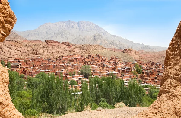 Abyaneh aldeia velha — Fotografia de Stock