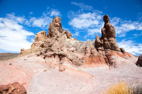 stock image Roques de Garcia. Rock Formation in Mount Teide. Tenerife. Spain