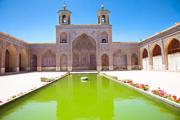 Nasir al-mulk-moskén, nasir al-molk moskén, shiraz — Stockfoto