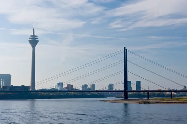 stock image Rhein in Dusseldorf, Germany