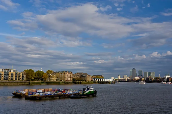 Londra'da thames Nehri — Stok fotoğraf