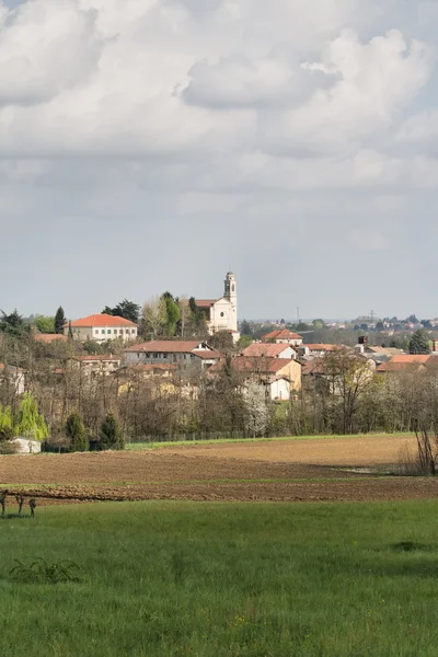 Village in Piedmont, Italy — Stock Photo, Image