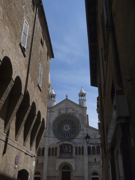 Catedral de Modena exterior — Fotografia de Stock