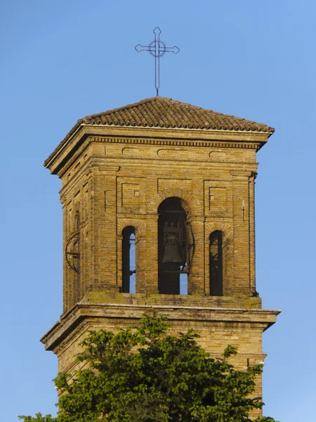 Torre de sino Chiaravalle — Fotografia de Stock