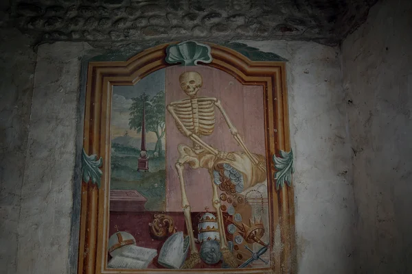 Ölüm antik fresco — Stok fotoğraf