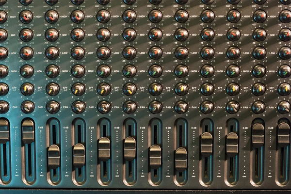 Audio-Mixer — Stockfoto
