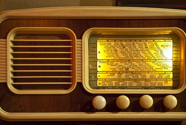 Retro pracovní rádio druhá světová válka — Stock fotografie