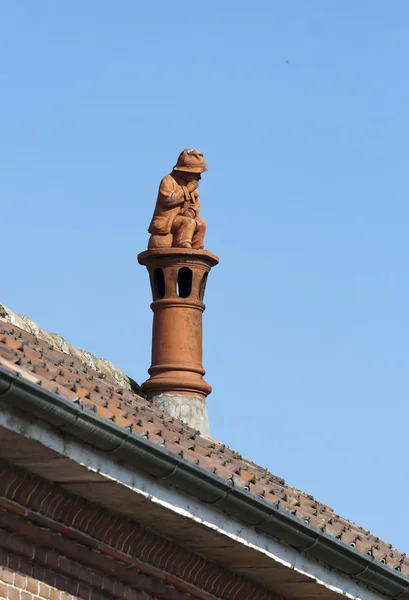 Guardian of the house chimney — Stock Photo, Image