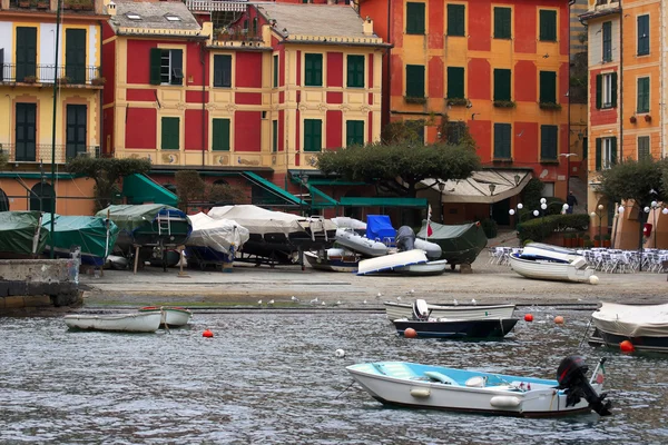 Barco en Portofino —  Fotos de Stock