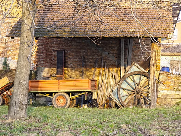 Old farm machinery — Stock Photo, Image