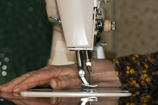 Sewing machine close up — Stock Photo, Image