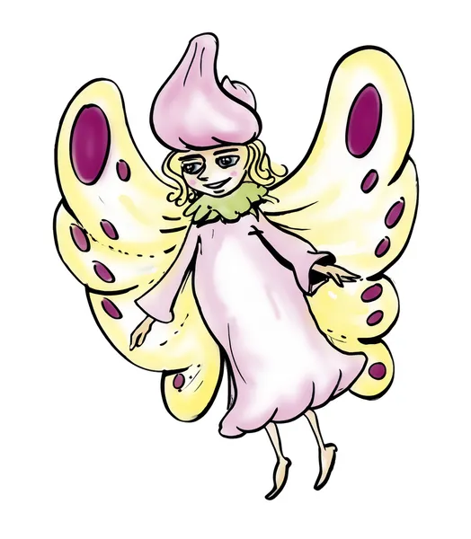 Flower fairy godmother — Stock Photo, Image