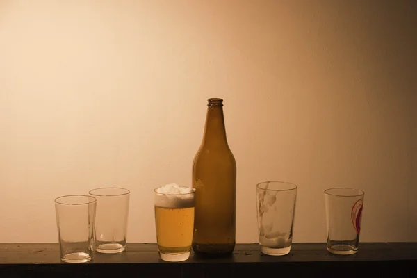 Composição da cerveja — Fotografia de Stock