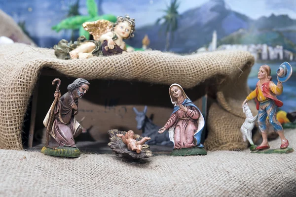 耶稣诞生 — 图库照片