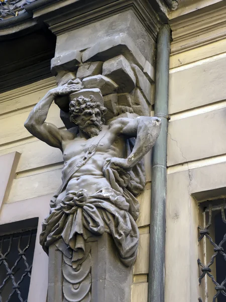 Barokní socha — Stock fotografie
